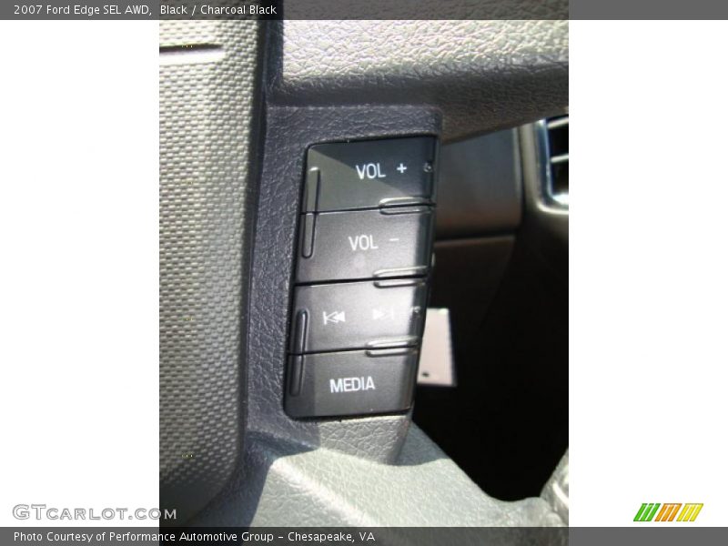 Black / Charcoal Black 2007 Ford Edge SEL AWD