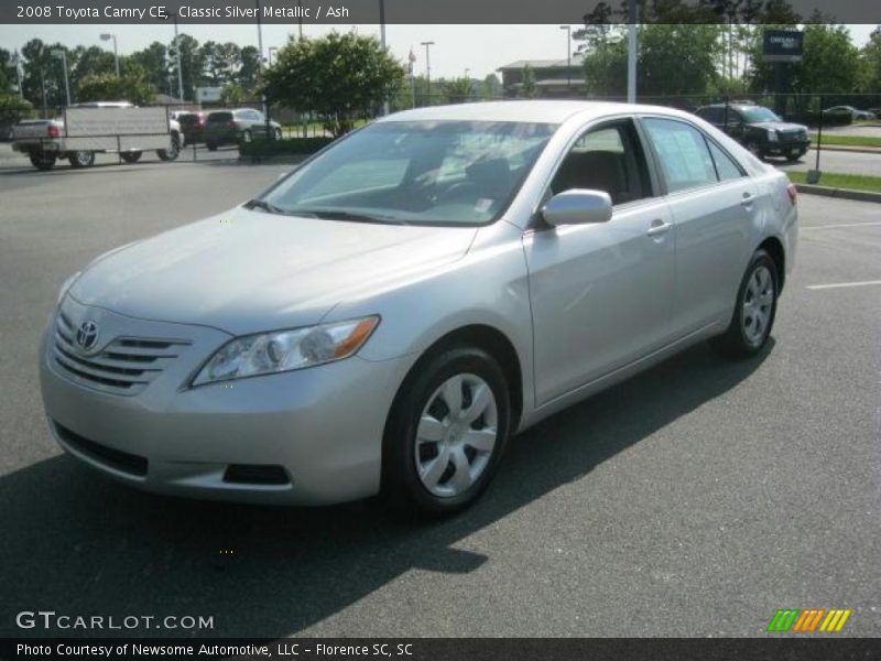 Classic Silver Metallic / Ash 2008 Toyota Camry CE