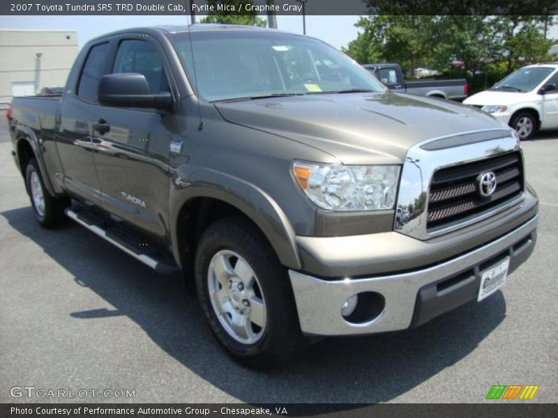 Pyrite Mica / Graphite Gray 2007 Toyota Tundra SR5 TRD Double Cab