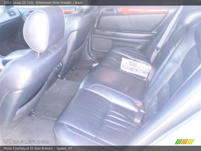Millennium Silver Metallic / Black 2002 Lexus GS 300