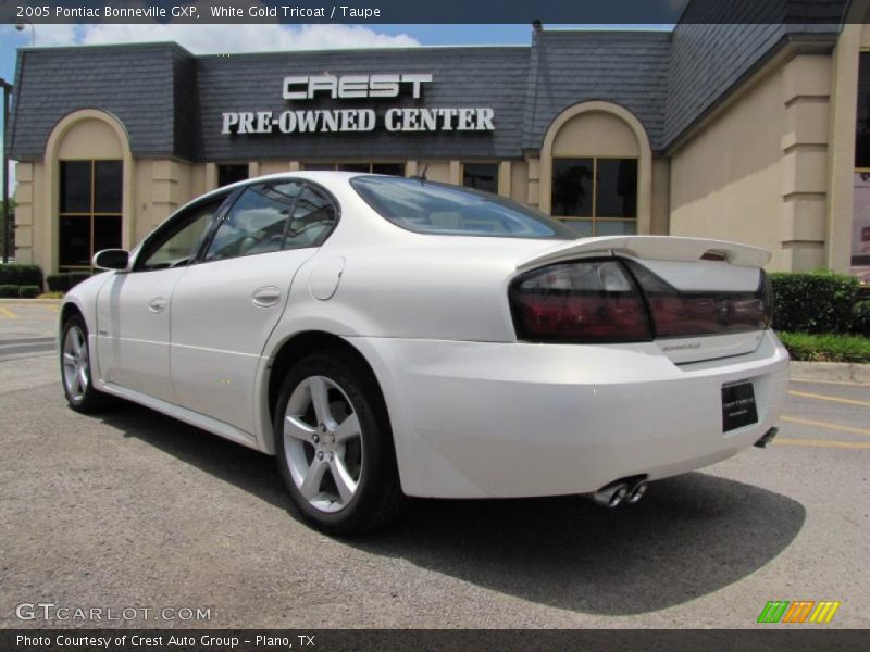 White Gold Tricoat / Taupe 2005 Pontiac Bonneville GXP