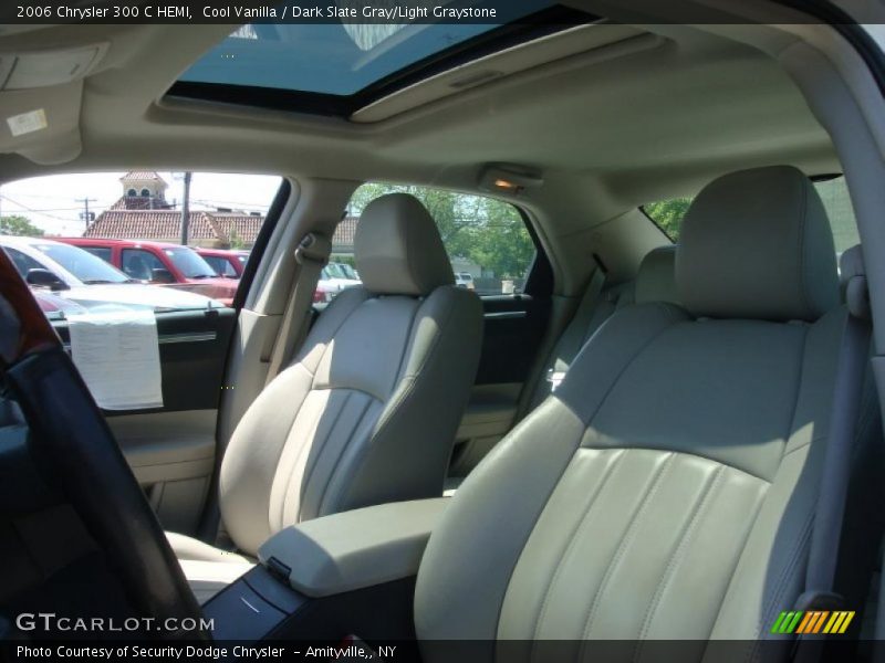 Cool Vanilla / Dark Slate Gray/Light Graystone 2006 Chrysler 300 C HEMI