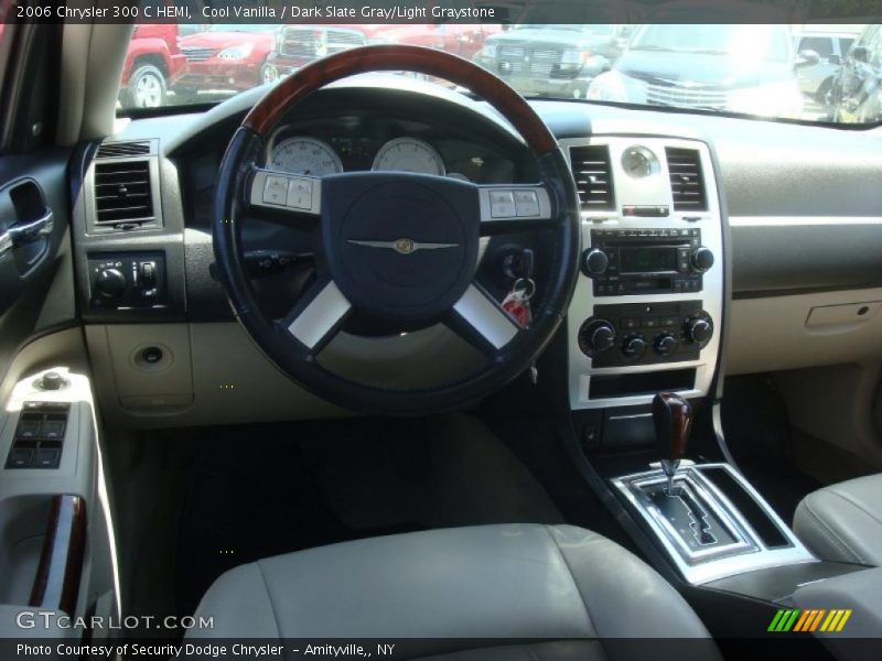 Cool Vanilla / Dark Slate Gray/Light Graystone 2006 Chrysler 300 C HEMI