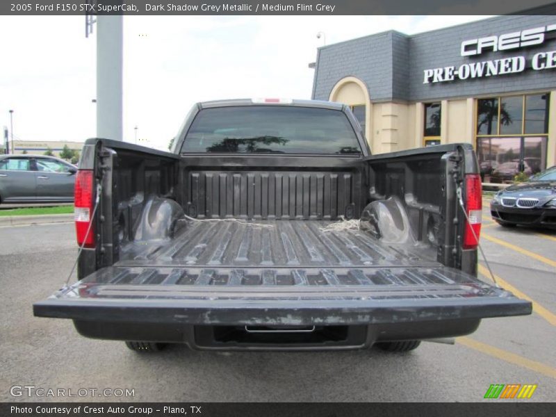 Dark Shadow Grey Metallic / Medium Flint Grey 2005 Ford F150 STX SuperCab