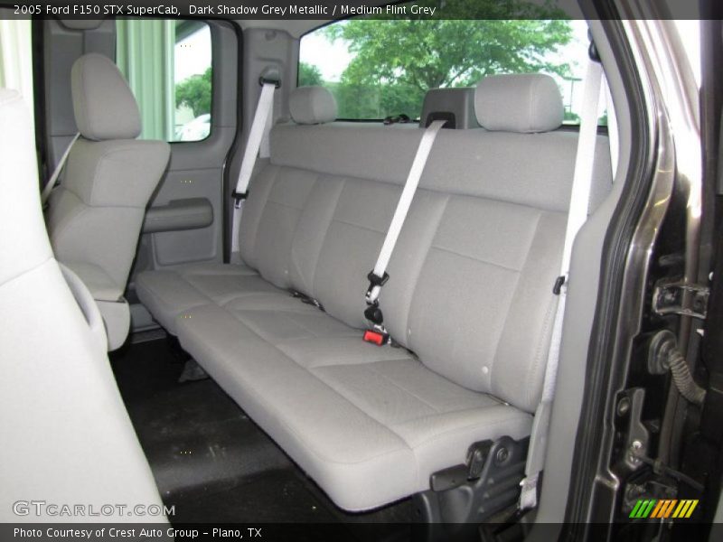 Dark Shadow Grey Metallic / Medium Flint Grey 2005 Ford F150 STX SuperCab