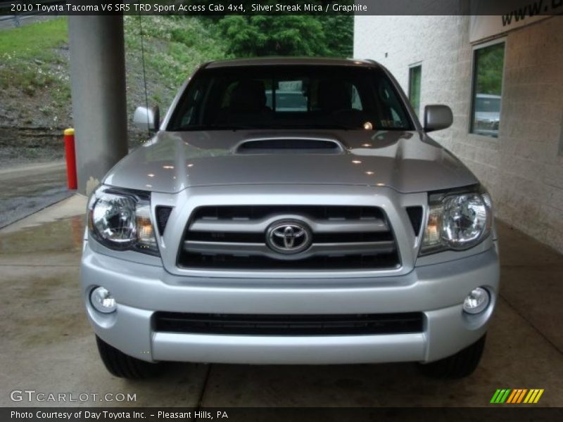 Silver Streak Mica / Graphite 2010 Toyota Tacoma V6 SR5 TRD Sport Access Cab 4x4