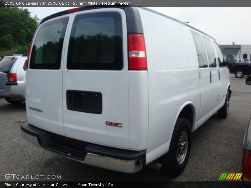 Summit White / Medium Pewter 2005 GMC Savana Van 3500 Cargo