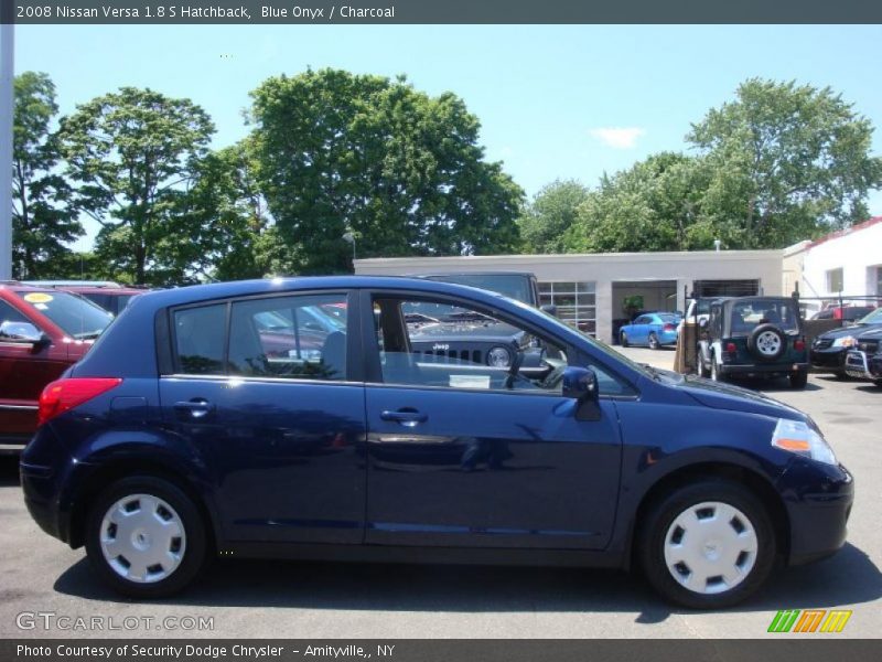 Blue Onyx / Charcoal 2008 Nissan Versa 1.8 S Hatchback