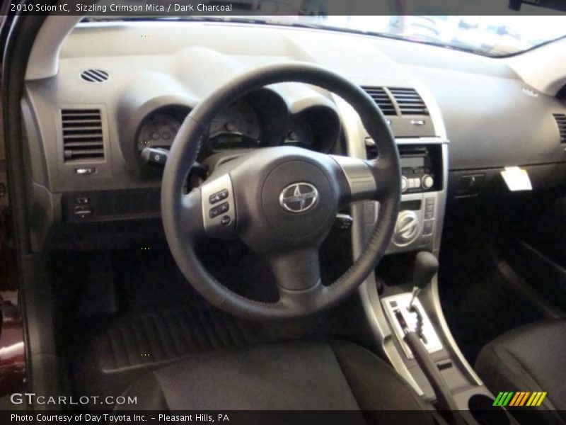 Sizzling Crimson Mica / Dark Charcoal 2010 Scion tC