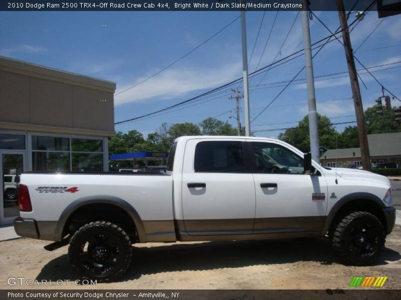 Bright White / Dark Slate/Medium Graystone 2010 Dodge Ram 2500 TRX4-Off Road Crew Cab 4x4