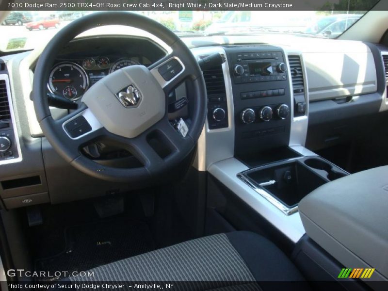 Bright White / Dark Slate/Medium Graystone 2010 Dodge Ram 2500 TRX4-Off Road Crew Cab 4x4