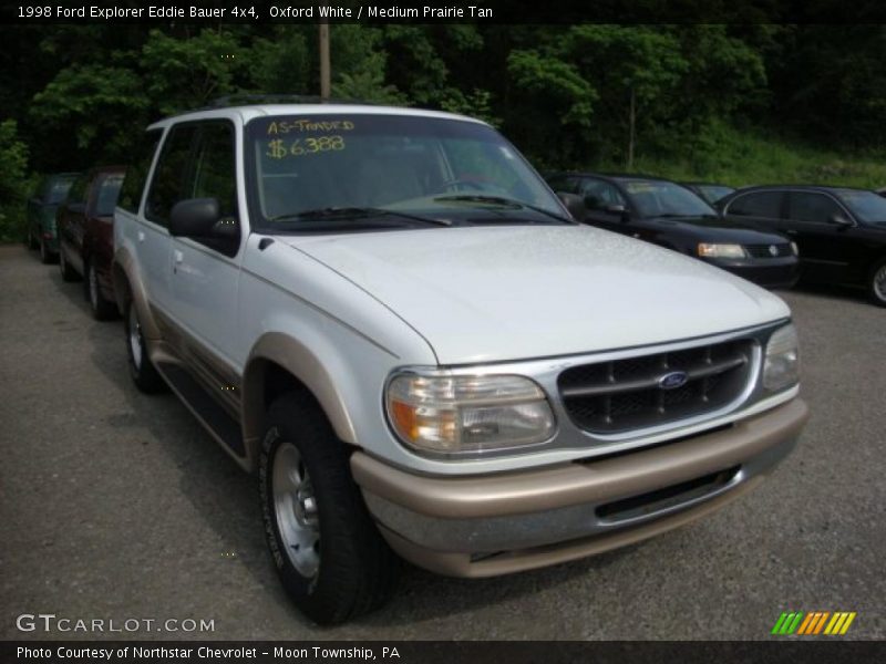 Oxford White / Medium Prairie Tan 1998 Ford Explorer Eddie Bauer 4x4