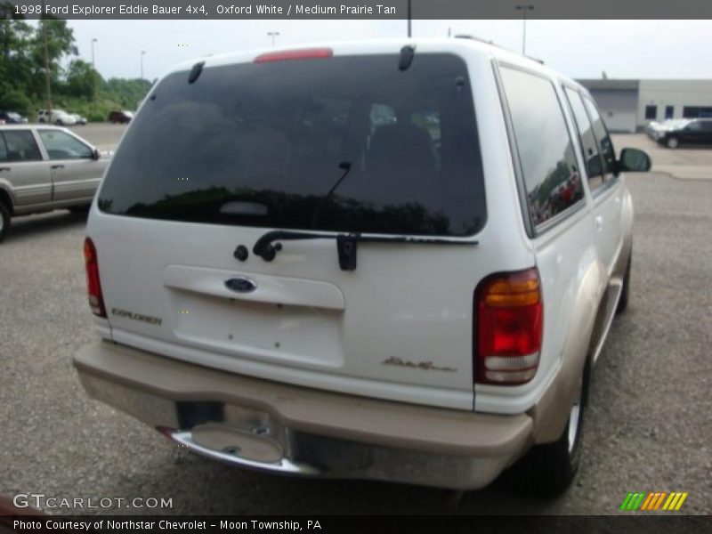 Oxford White / Medium Prairie Tan 1998 Ford Explorer Eddie Bauer 4x4