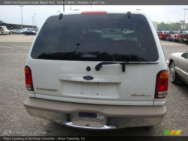 Oxford White / Medium Prairie Tan 1998 Ford Explorer Eddie Bauer 4x4
