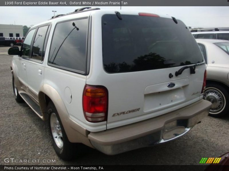 Oxford White / Medium Prairie Tan 1998 Ford Explorer Eddie Bauer 4x4