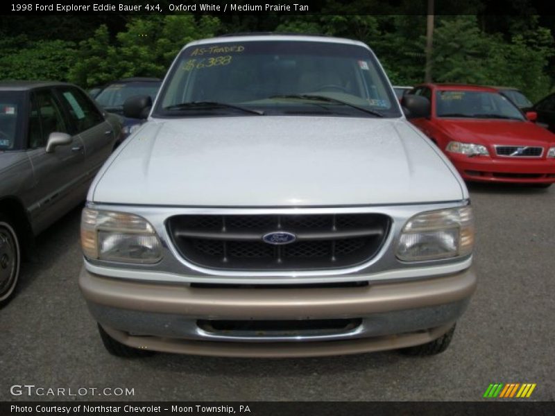 Oxford White / Medium Prairie Tan 1998 Ford Explorer Eddie Bauer 4x4