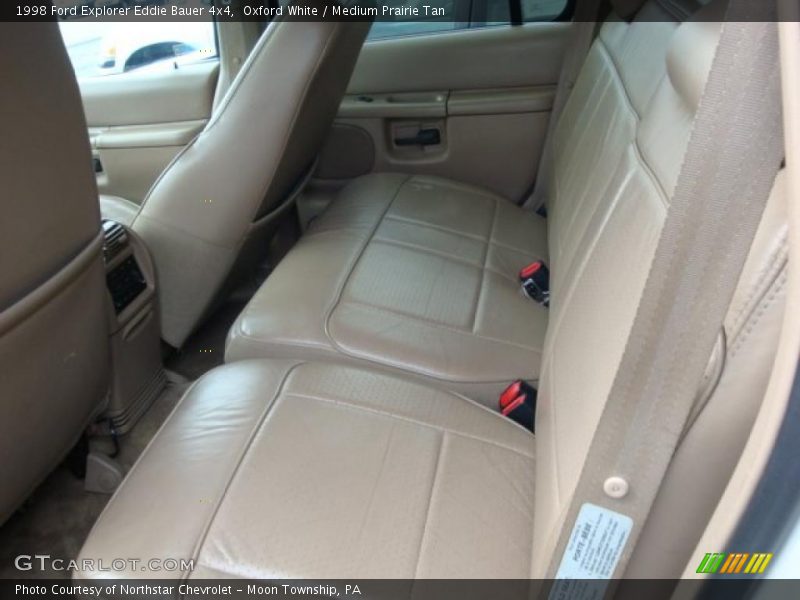 Oxford White / Medium Prairie Tan 1998 Ford Explorer Eddie Bauer 4x4