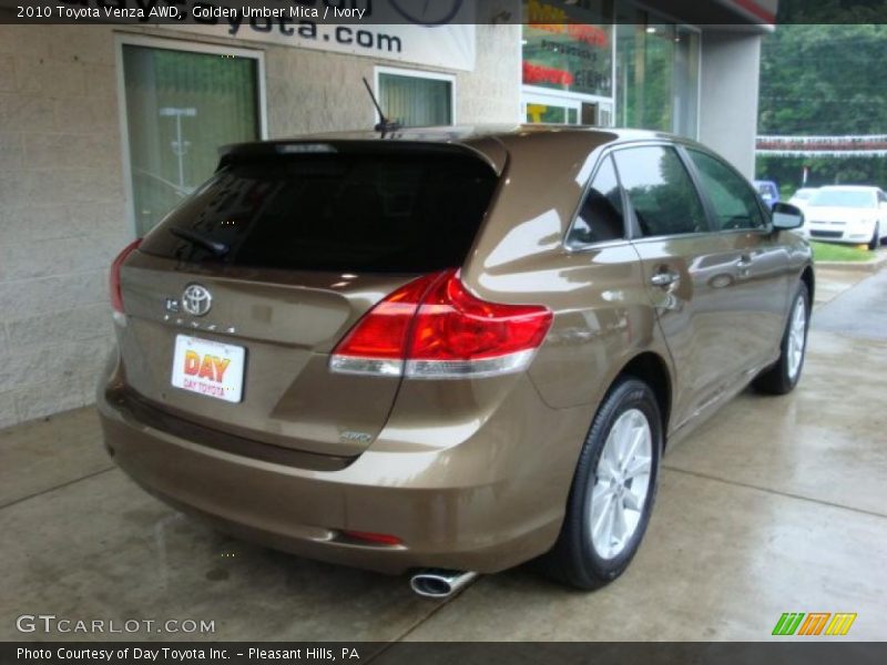 Golden Umber Mica / Ivory 2010 Toyota Venza AWD
