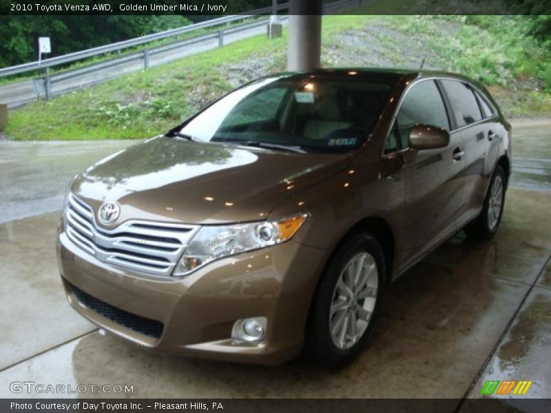Golden Umber Mica / Ivory 2010 Toyota Venza AWD