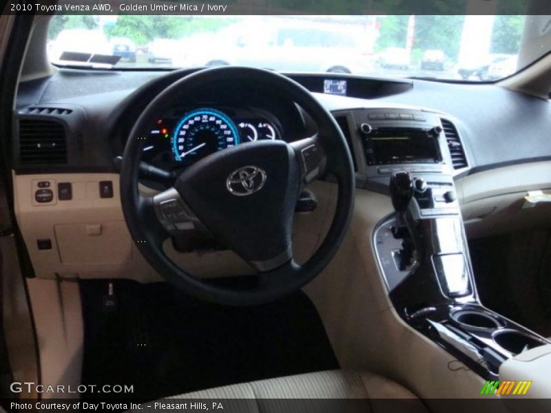 Golden Umber Mica / Ivory 2010 Toyota Venza AWD