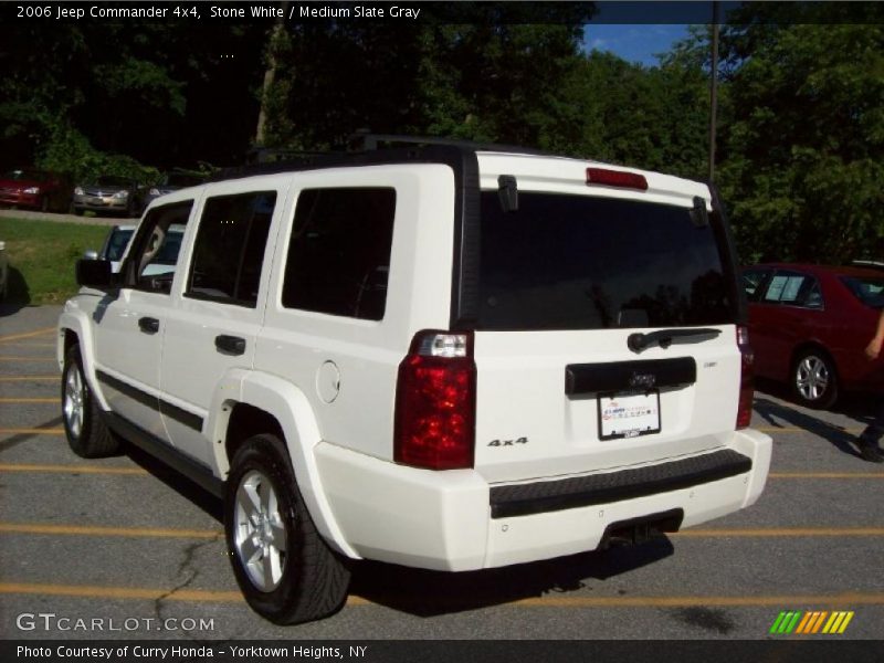 Stone White / Medium Slate Gray 2006 Jeep Commander 4x4