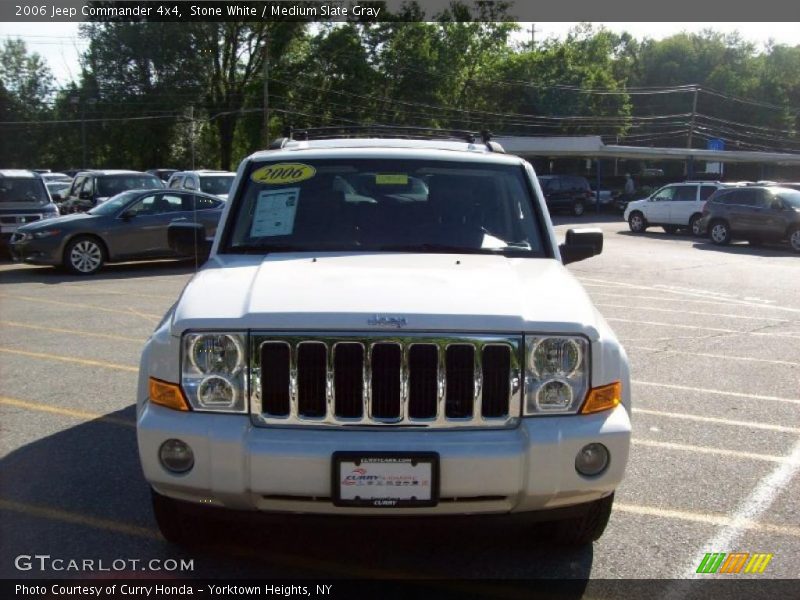 Stone White / Medium Slate Gray 2006 Jeep Commander 4x4