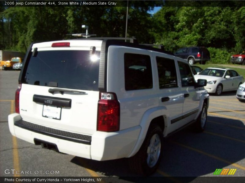 Stone White / Medium Slate Gray 2006 Jeep Commander 4x4