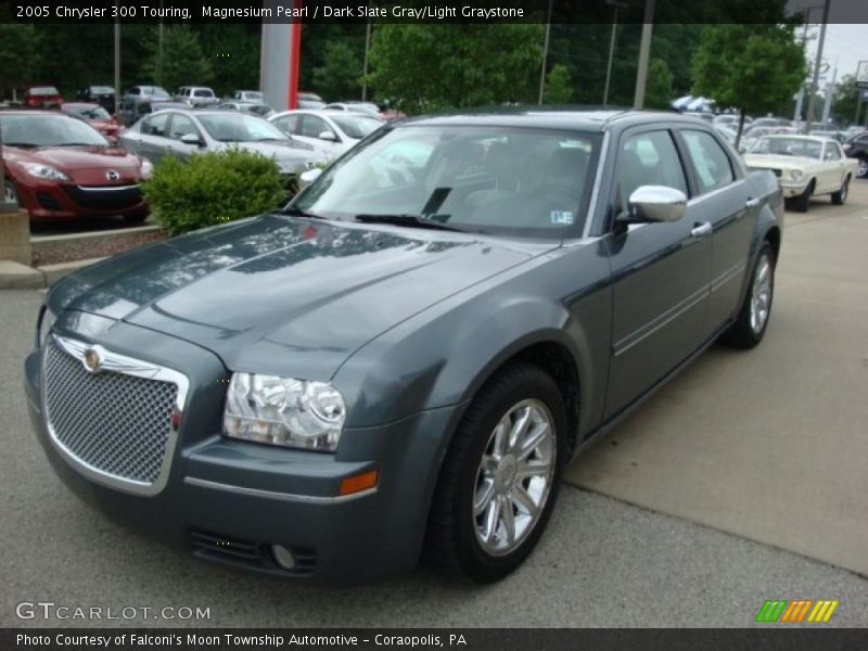 Magnesium Pearl / Dark Slate Gray/Light Graystone 2005 Chrysler 300 Touring
