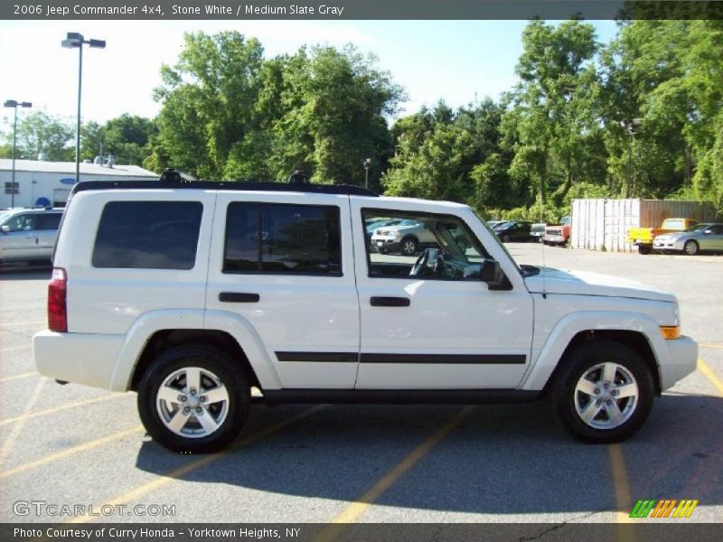 Stone White / Medium Slate Gray 2006 Jeep Commander 4x4