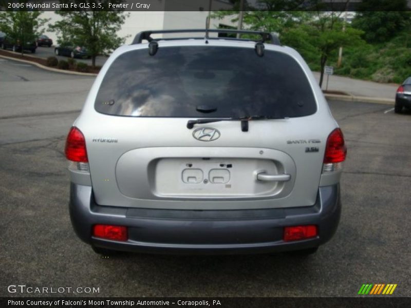 Pewter / Gray 2006 Hyundai Santa Fe GLS 3.5