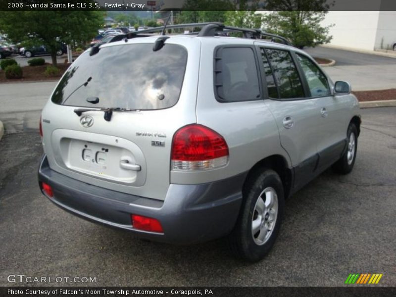 Pewter / Gray 2006 Hyundai Santa Fe GLS 3.5