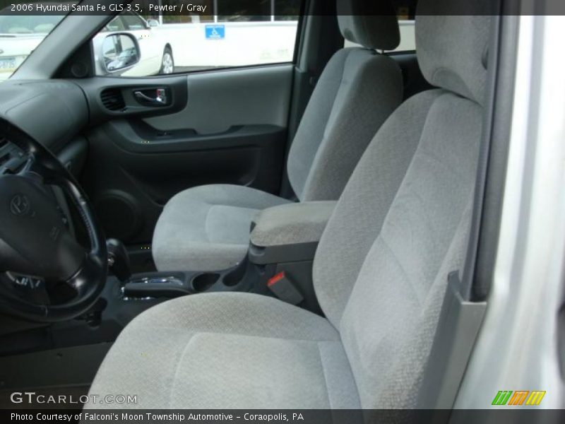 Pewter / Gray 2006 Hyundai Santa Fe GLS 3.5