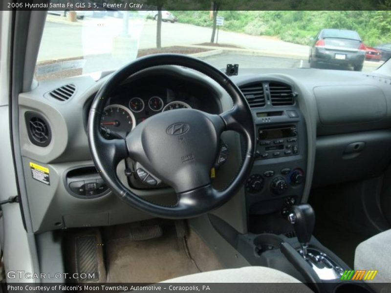 Pewter / Gray 2006 Hyundai Santa Fe GLS 3.5