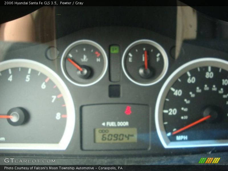Pewter / Gray 2006 Hyundai Santa Fe GLS 3.5