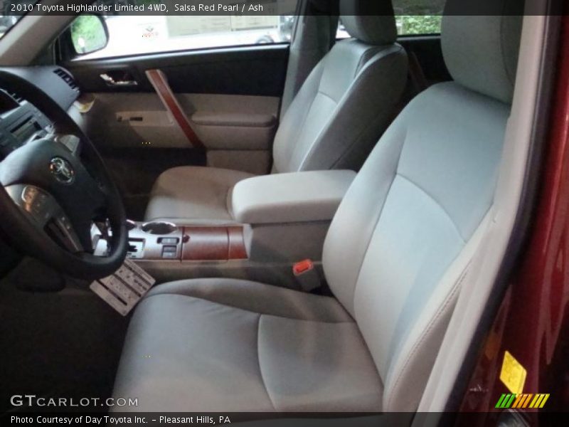 Salsa Red Pearl / Ash 2010 Toyota Highlander Limited 4WD