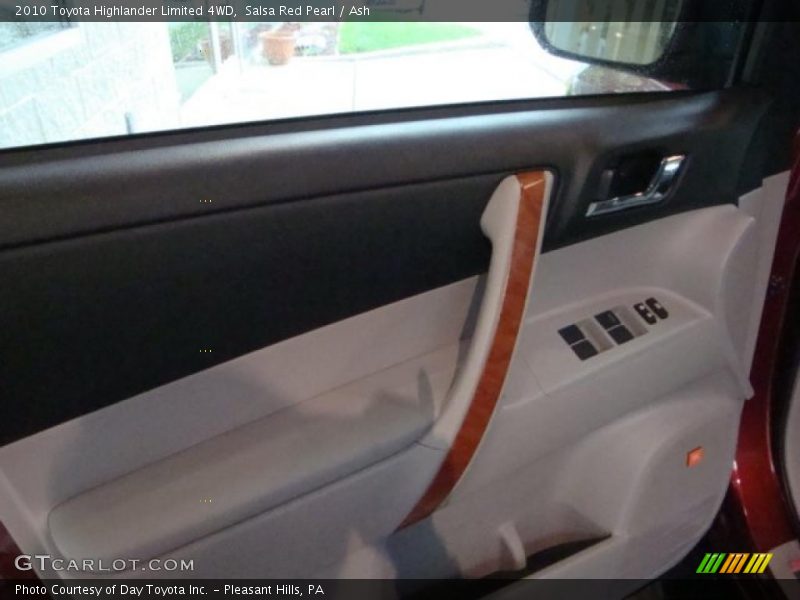 Salsa Red Pearl / Ash 2010 Toyota Highlander Limited 4WD