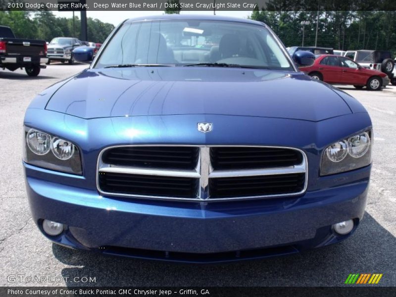 Deep Water Blue Pearl / Dark Slate Gray/Light Slate Gray 2010 Dodge Charger Rallye