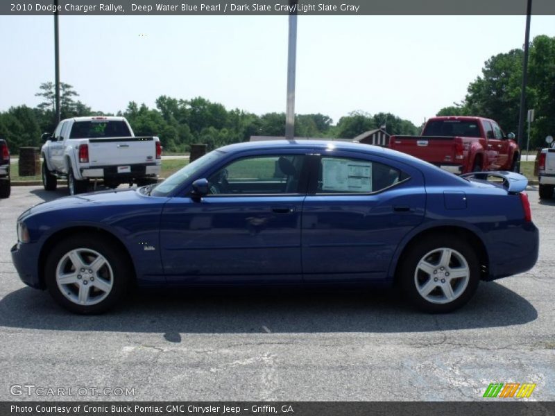 Deep Water Blue Pearl / Dark Slate Gray/Light Slate Gray 2010 Dodge Charger Rallye