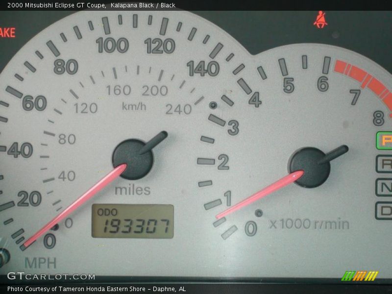 Kalapana Black / Black 2000 Mitsubishi Eclipse GT Coupe