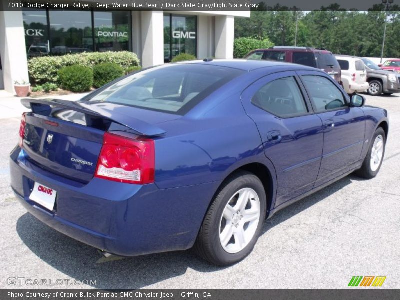 Deep Water Blue Pearl / Dark Slate Gray/Light Slate Gray 2010 Dodge Charger Rallye