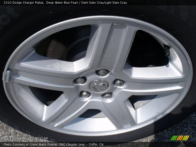 Deep Water Blue Pearl / Dark Slate Gray/Light Slate Gray 2010 Dodge Charger Rallye