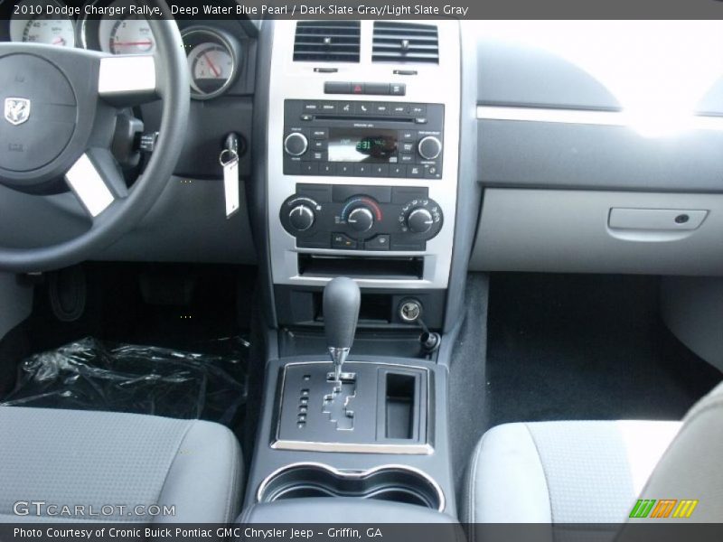 Deep Water Blue Pearl / Dark Slate Gray/Light Slate Gray 2010 Dodge Charger Rallye
