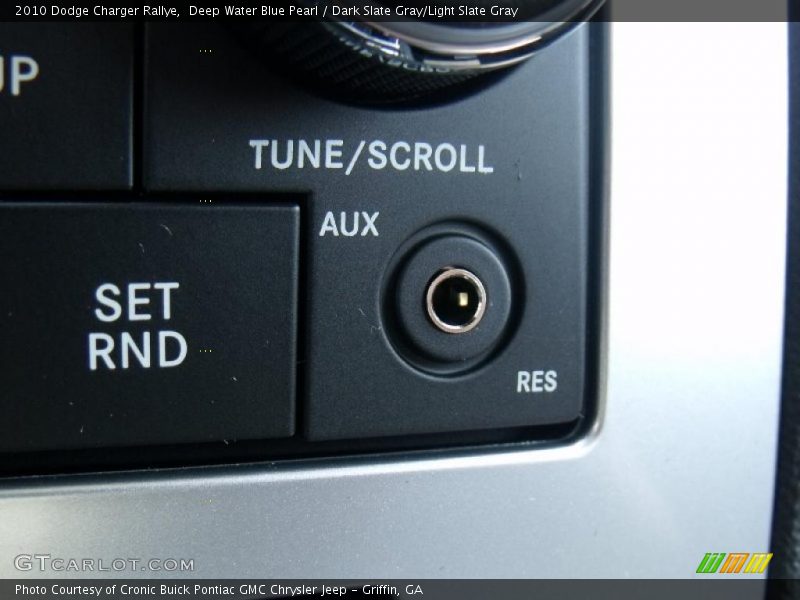 Deep Water Blue Pearl / Dark Slate Gray/Light Slate Gray 2010 Dodge Charger Rallye