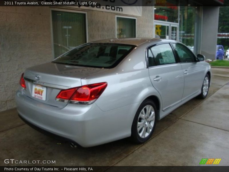 Classic Silver Metallic / Light Gray 2011 Toyota Avalon