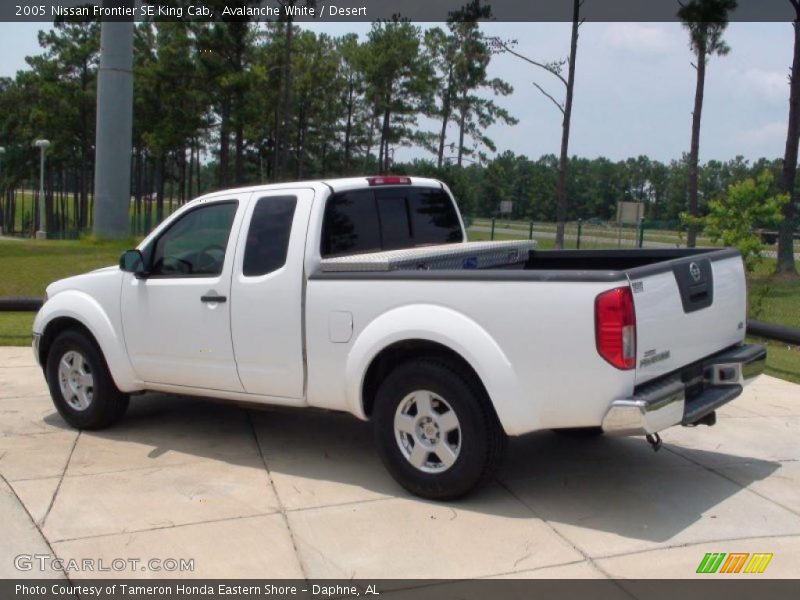 2005 Nissan frontier king cab se #7