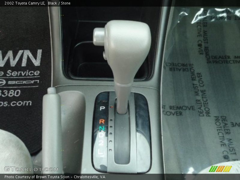 Black / Stone 2002 Toyota Camry LE