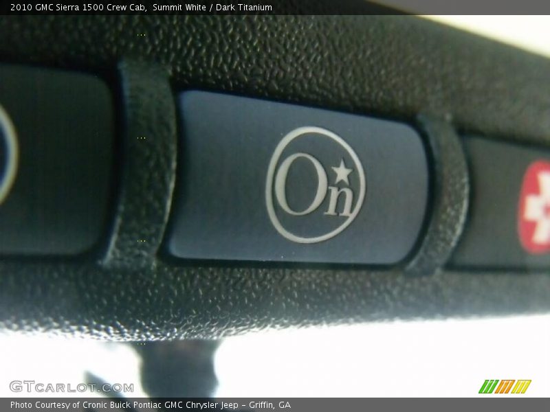 Summit White / Dark Titanium 2010 GMC Sierra 1500 Crew Cab