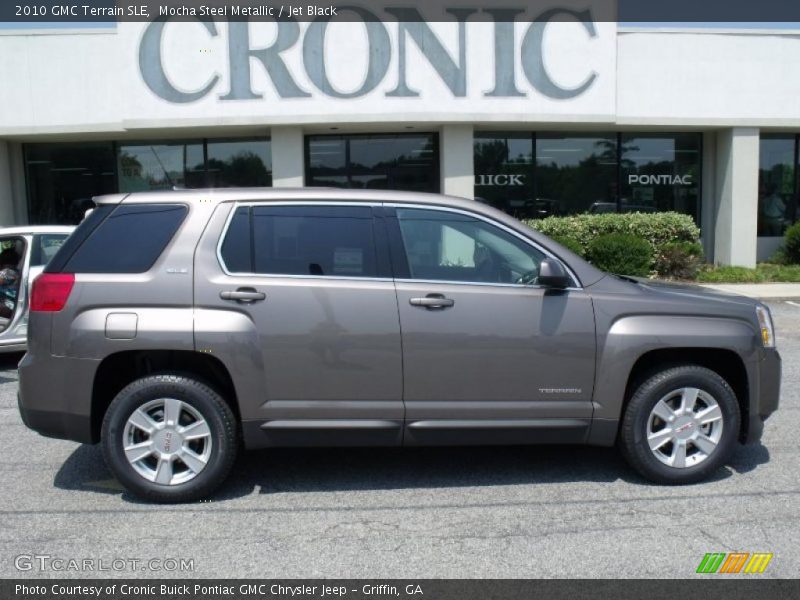 Mocha Steel Metallic / Jet Black 2010 GMC Terrain SLE