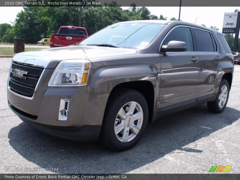 Mocha Steel Metallic / Jet Black 2010 GMC Terrain SLE