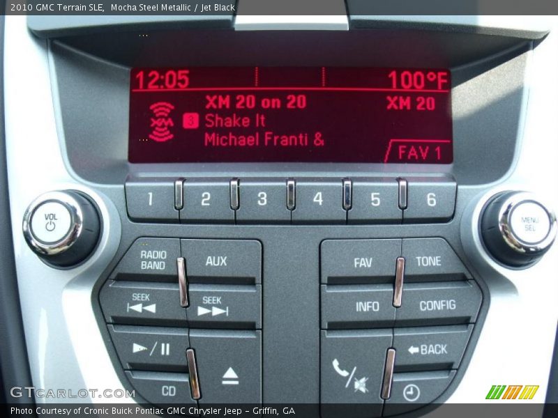 Mocha Steel Metallic / Jet Black 2010 GMC Terrain SLE